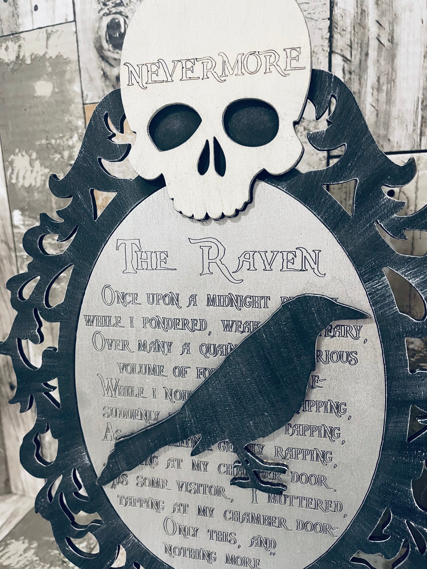 The Raven Mirror Sign DIGITAL SVG File