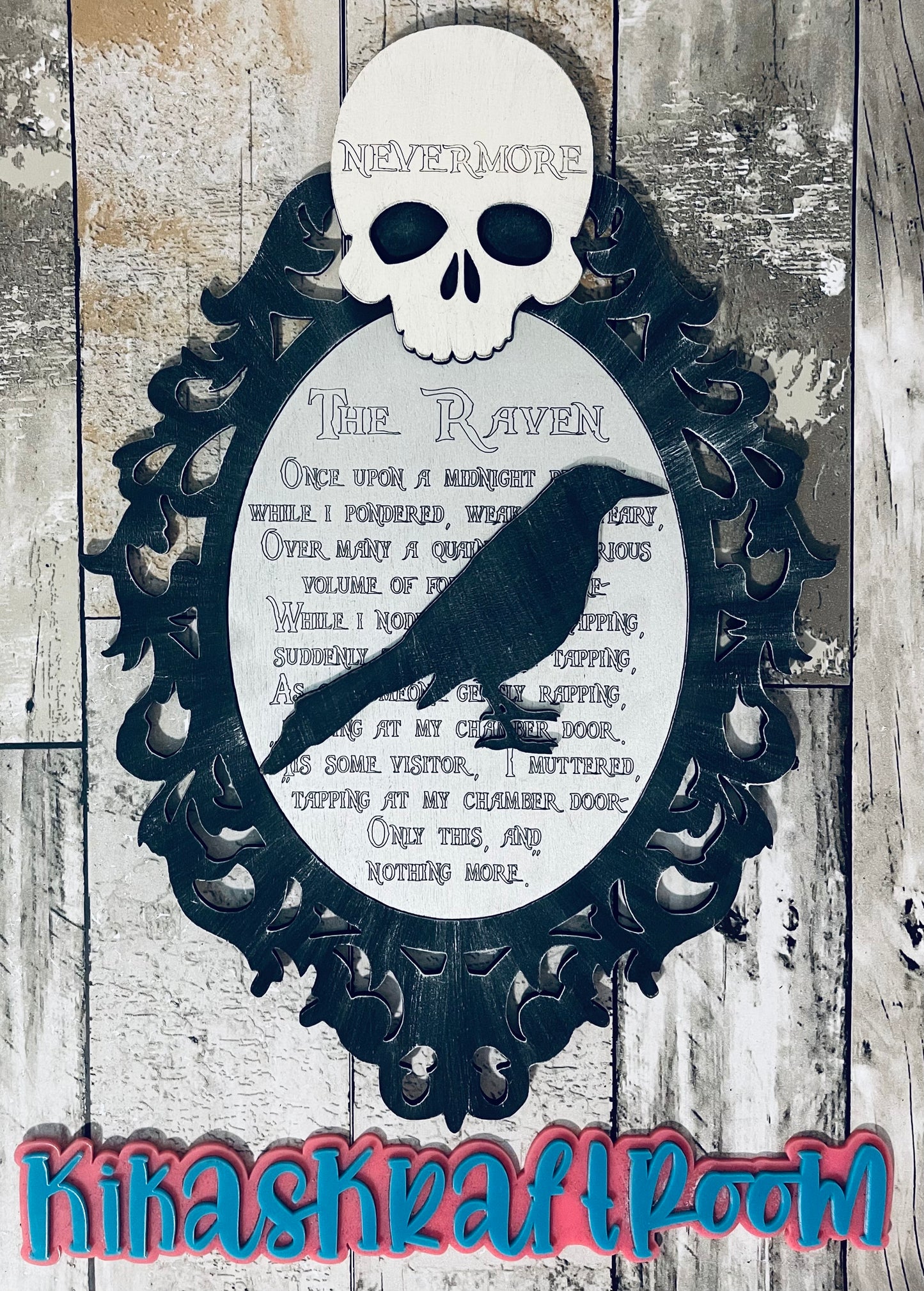 The Raven Mirror Sign DIGITAL SVG File