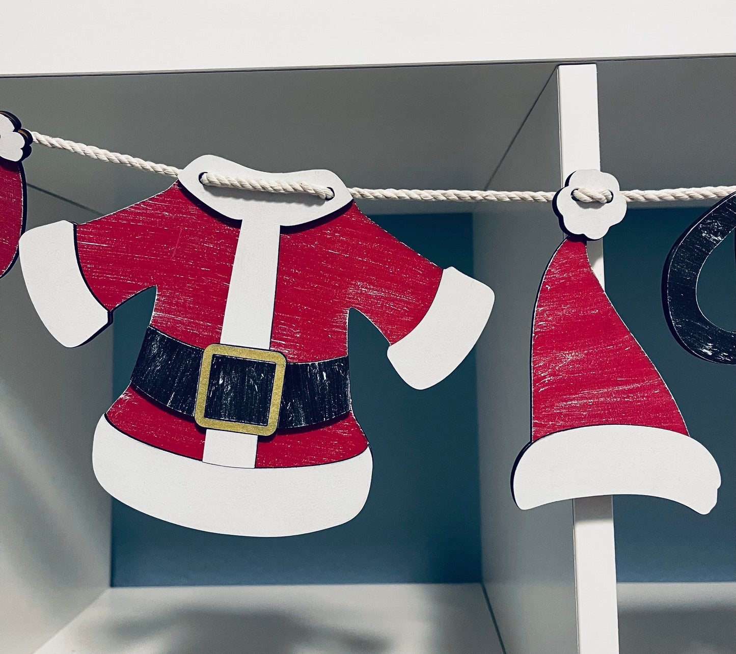 Santa's Clothesline Banner DIGITAL SVG File