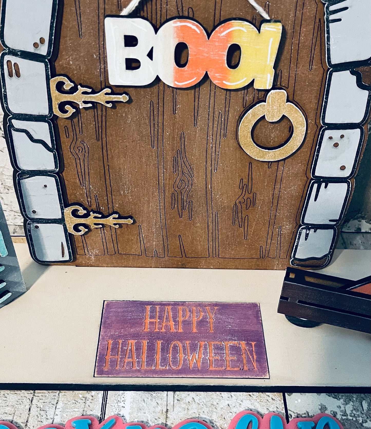 Interchangeable Fairy Door with 12 months DIGITAL SVG File