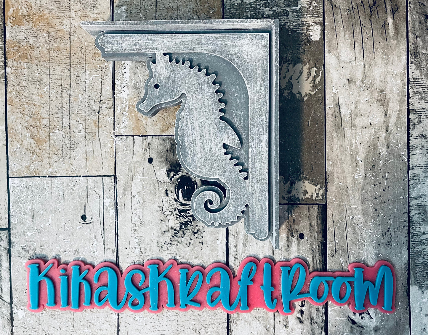 Seahorse Themed Corbels DIGITAL SVG File