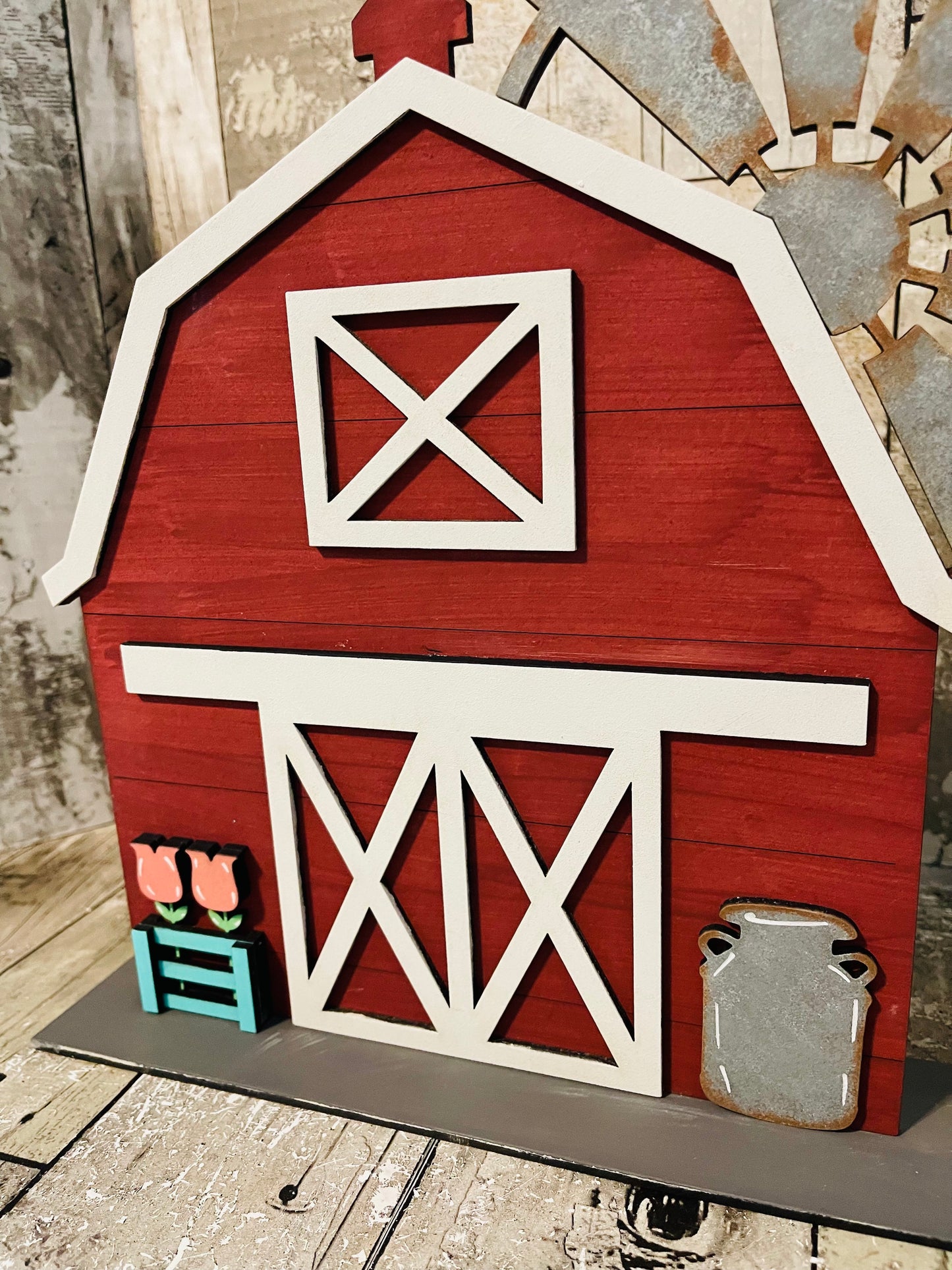 3D Farm Sweet Farm Standing Sign DIGITAL SVG File