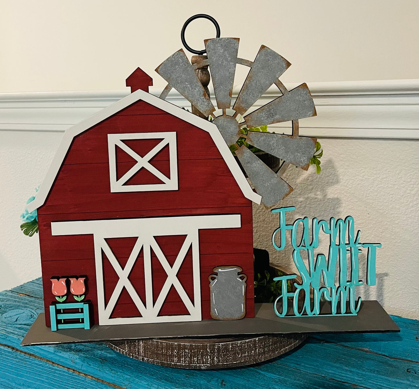 3D Farm Sweet Farm Standing Sign DIGITAL SVG File