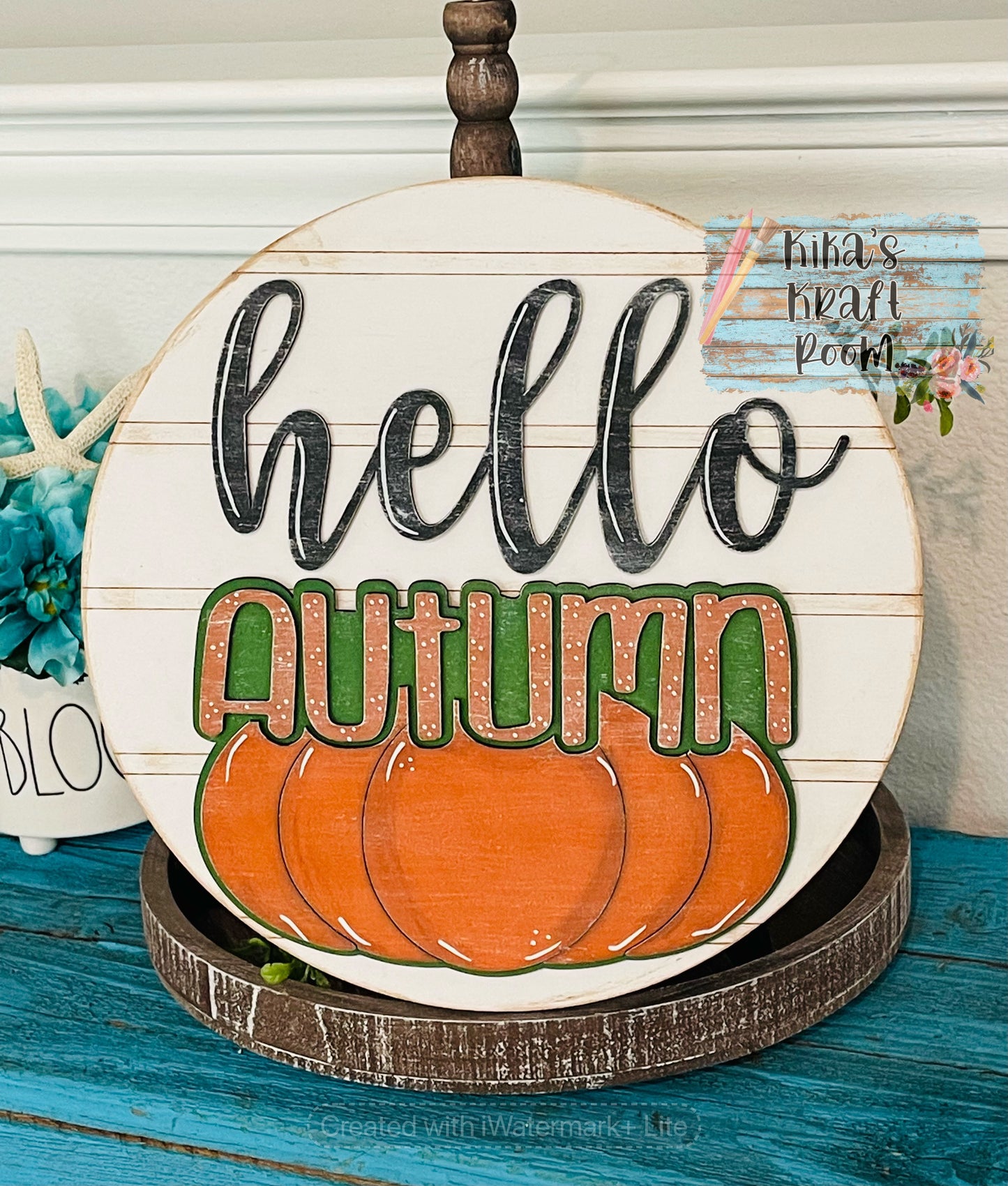 10" 4 Seasons Interchangeable Hello Sign DIGITAL SVG File