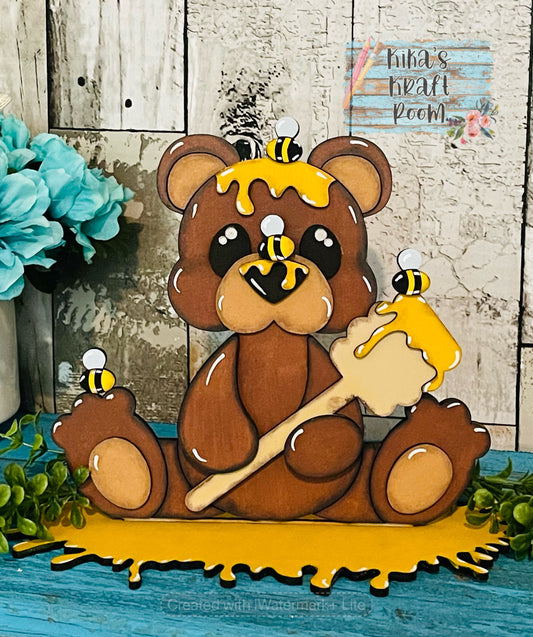 Honey Bee Shelf Sitter DIGITAL SVG File