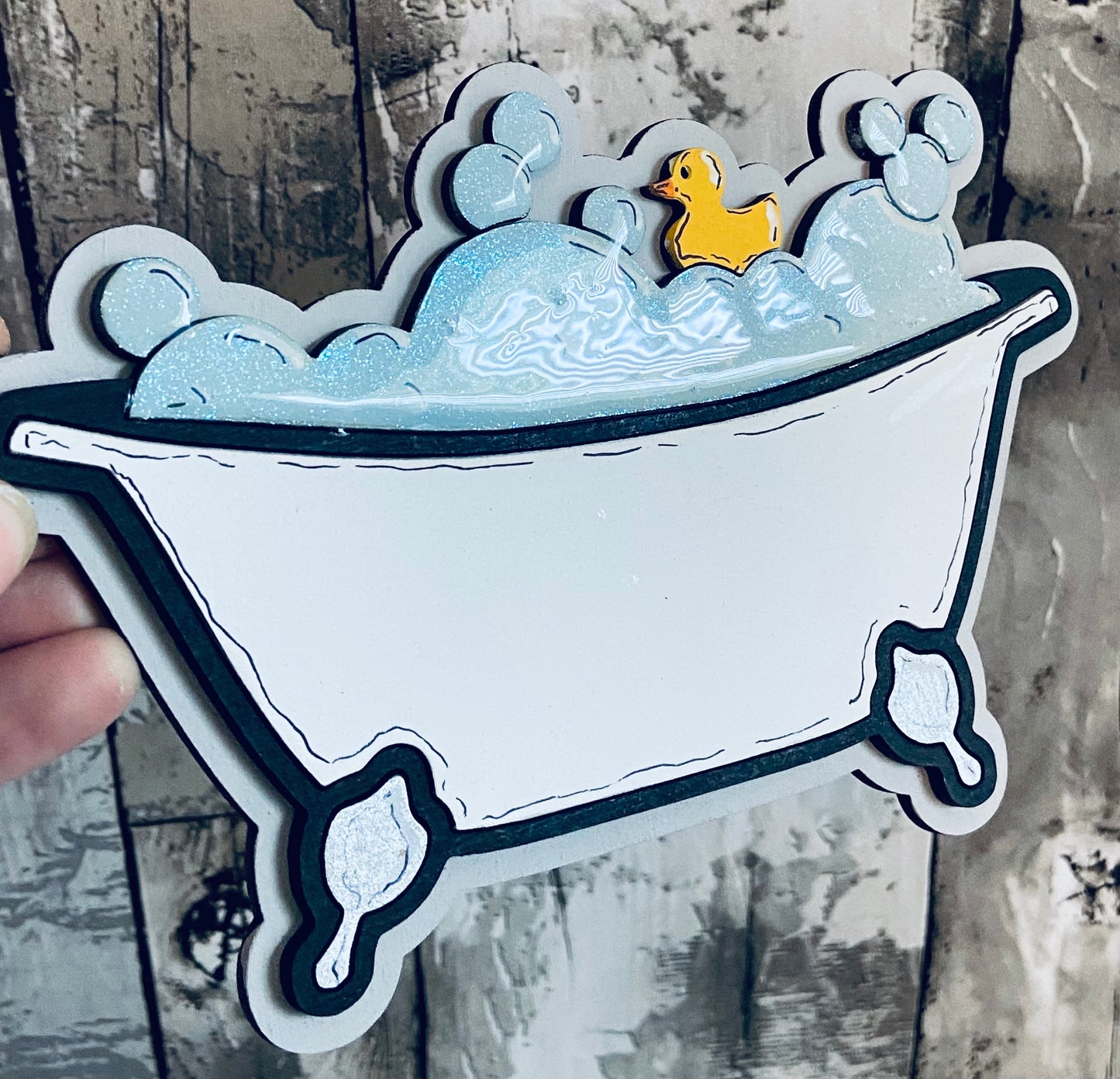 Rubber Duck Tiered Tray Set DIGITAL SVG File