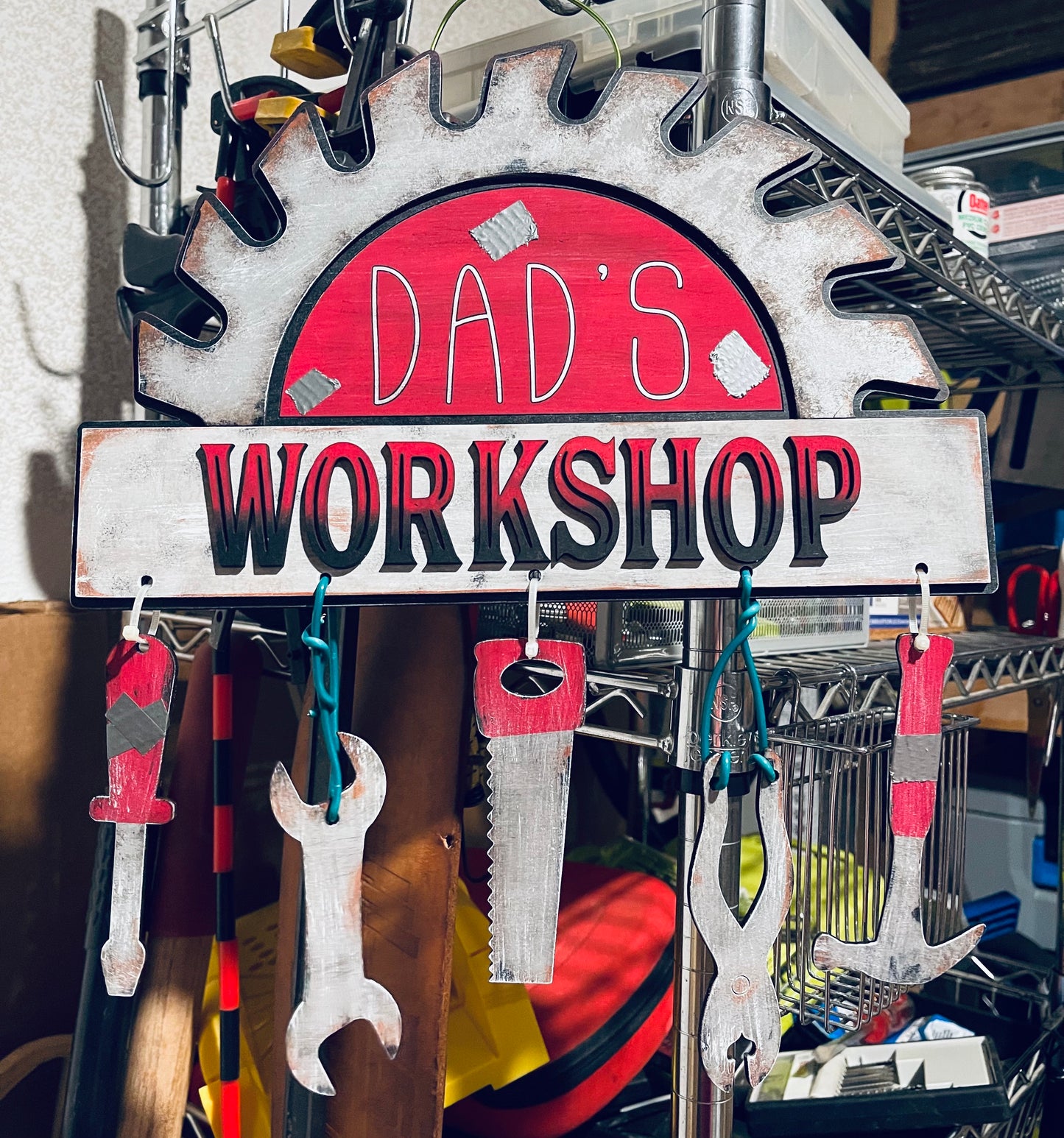 Dad's Workshop Sign DIGITAL SVG File