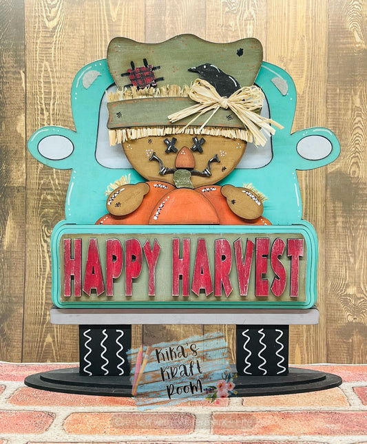 Harvest Scarecrow Large Truck Insert DIGTAL SVG File