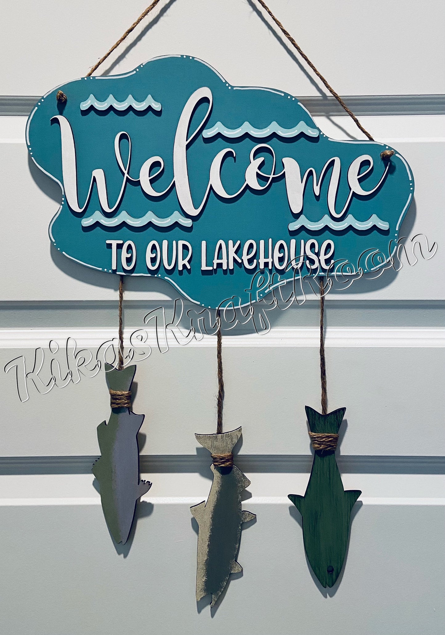 Lake House Welcome Door Sign DIGITAL SVG File